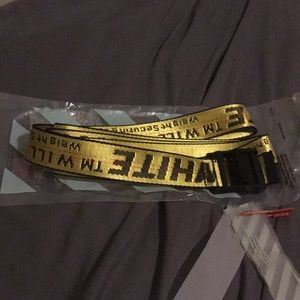 Off white belt